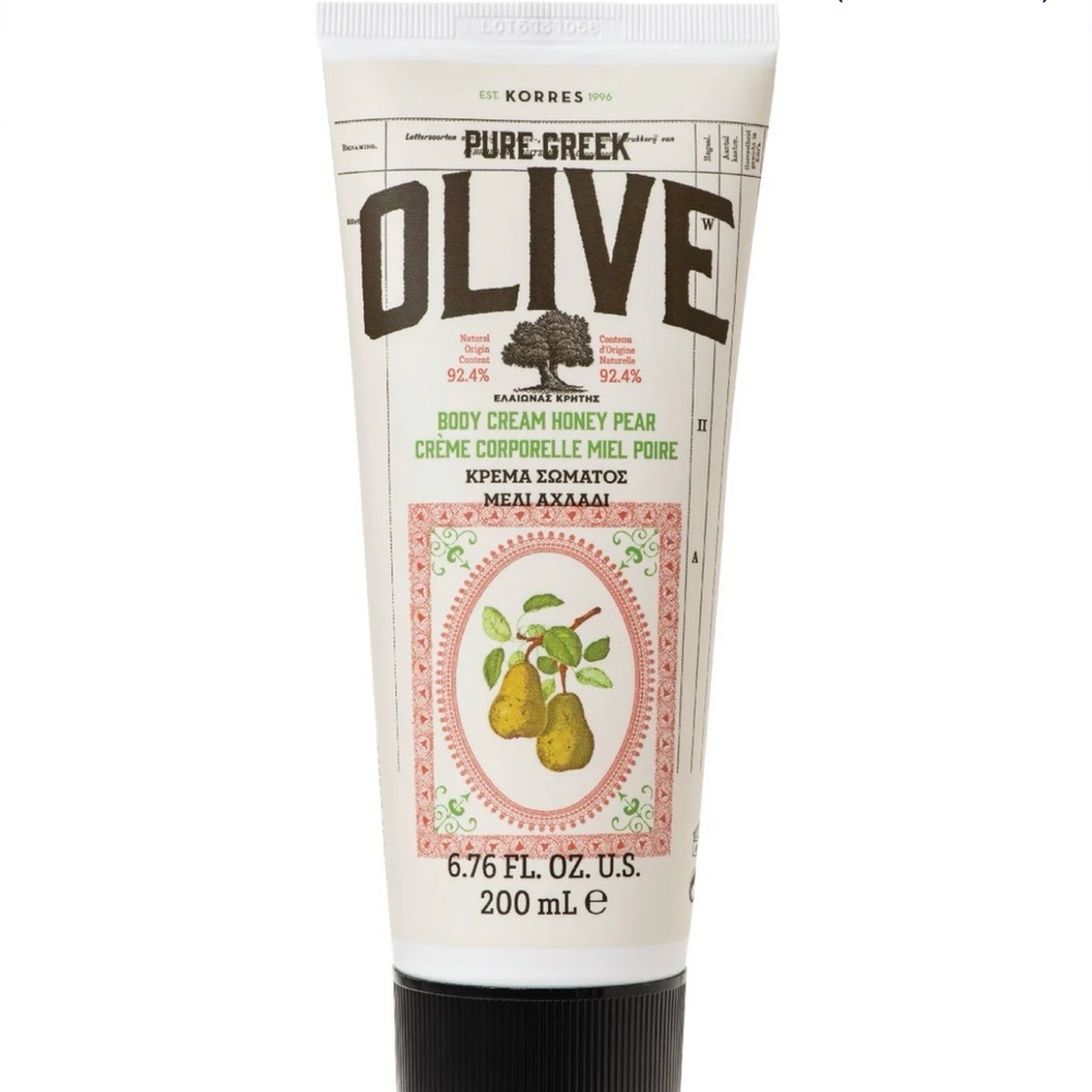 🔥BRAND NEW Korres Olive Honey Pear Body Cream